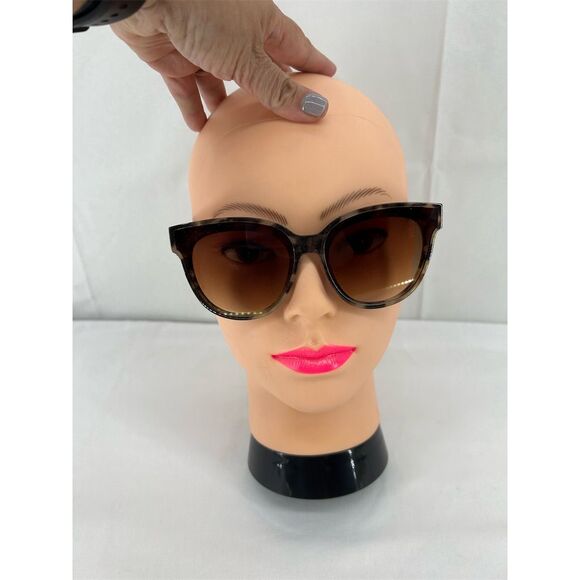 Lele Sadoughi Women's Square Sunglasses Brown Tortoise Shell - Picture 2 of 9